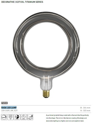 XXL SPECIAL ORGANIC RADA LED BULBS