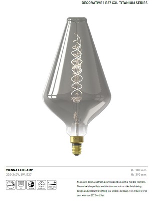 XXL SPECIAL ORGANIC VIENNA LED BULBS