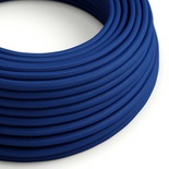 Lampenkabel Textil blau Preis p. lfm.